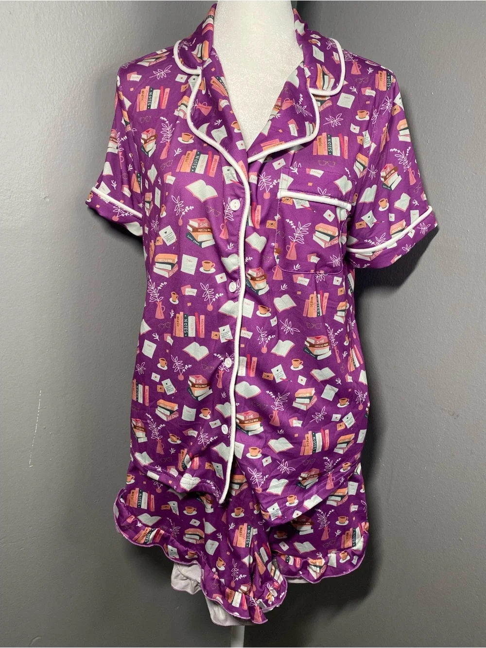 Jordann Jammies - Book Club Short Pajama Set